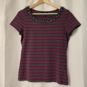 Tommy Hilfiger t-shirt with beaded neck